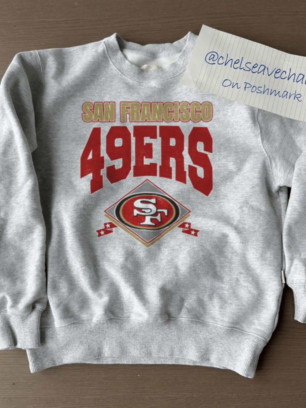 Vintage San Francisco 49ers Football Sweatshirt, NFL San Francisco 49ers Shirt